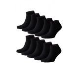 Sosete sport pentru barbati cu taietura joasa, VersaLux, 6433-01W10-39, pachet cu 10 perechi, bumbac