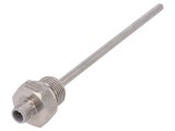 Senzor de Temperatura Pt100 0-100&deg;C 6x150mm G1/2