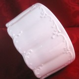 CASTRON SUPIERA PORTELAN ROSENTHAL CLASSIC ROSE SERIA MONBIJOU MODEL ALL WHITE 19 CM ANUL 1975