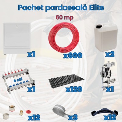 Pachet pardoseala Elite - 60 mp foto
