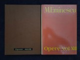 Eminescu &ndash; Opere complete, ed. Perpessicius, vol. XII, XIII (Publicistica) (2 vol.)