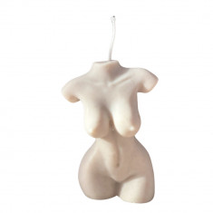Lumanare parfumata, Body Sculpture, Handmade, cu aroma de mixed feelings, 9 cm