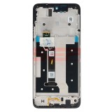 Display LCD + Touchscreen cu Rama Motorola Moto G35 Negru Original Service Pack