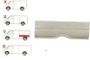 Aripa spate Mercedes Sprinter 209-524, 07.2006-10.2013, Vw Crafter (2e), 12.2005-, Stanga, Spate, Spatiul De Incarcare L = 4300 Mm, Pana La Geam,, Rapid