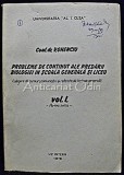 Probleme Predarii Biologiei I+II, Conf. Dr. Ghenciu, Iasi 1978, Culegere Cursuri&amp;Referate, Metodica Biologie Generala, Uz Intern
