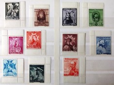 1938 - Straja Tarii - Voievozi - LP 126 - serie MNH** cu margini pe 2 laturi foto
