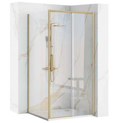 Cabina dus Rapid Slide Gold Brush foto
