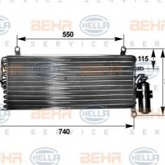 Condensator / Radiator aer conditionat FIAT PUNTO (176) (1993 - 1999) HELLA 8FC 351 038-641