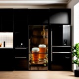 Folie imprimata color pentru decor Frigider, dimensiune 200 x 90cm, model: AVX-FR35, AVEX