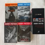 J. K. Rowling - Harry Potter - The box set - Philosopher`s Stone; Chamber of Secrets; Prisoner of Azkaban; Goblet of fire - 1998 - Cutia originală