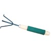 Mini grebla, 3 dinti, verde, 310 mm