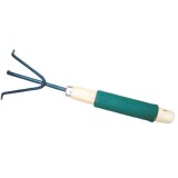 Cumpara ieftin Mini grebla, 3 dinti, verde, 310 mm