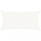 Cumpara ieftin Panza parasolar, alb, 2,5 x 5 m, HDPE, 160 g/m&sup2;