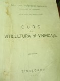 CURS DE VITICULTURA SI VINIFICATIE 1974