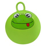 Minge Săritoare, Model Broscuță, Culoare Verde Lime, Dimensiune 45cm