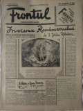 Ziarul Frontul national - politic - social, 1 Mai 1937, numar festiv de Pasti
