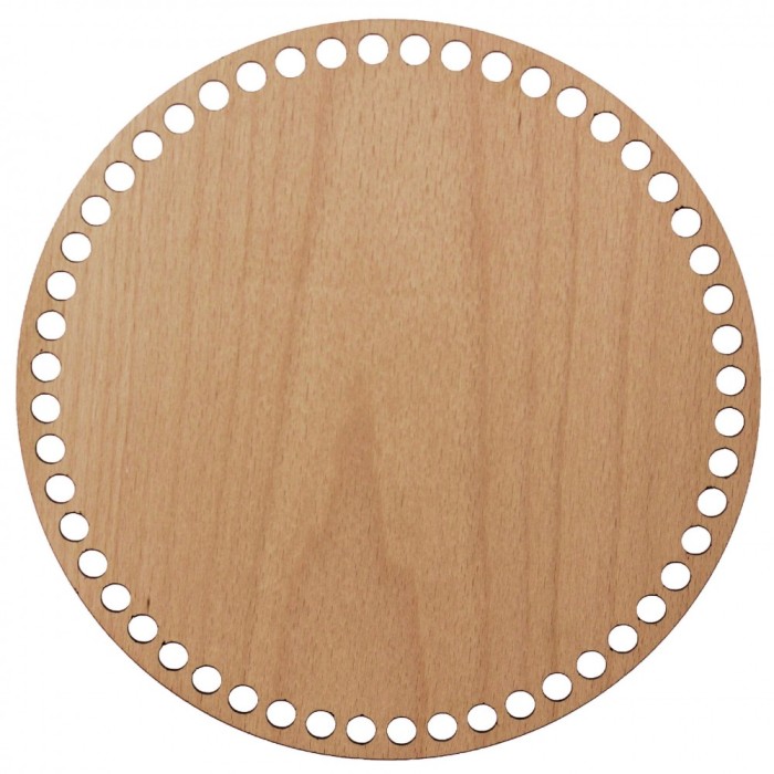 Baza din lemn pentru Crosetat Simpla - Fag - 25cm -52o - 10mm Baza din lemn pentru Crosetat Simpla - Fag - 25cm -52o - 10mm
