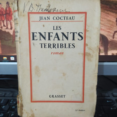 Jean Cocteau, Les enfants terribles, autograf Barbu Theodorescu, Paris 1929, 209