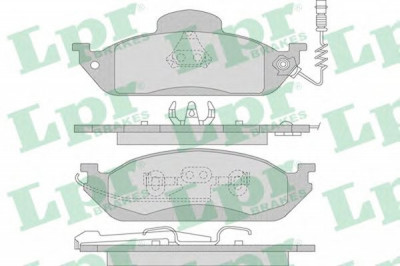 Set placute frana,frana disc MERCEDES M-CLASS (W163) (1998 - 2005) LPR 05P983 foto