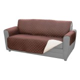 Husa canapea protectie animale, Pentru Catel si Pisica, 140 cm x 170 cm, Poliester, Doua Fete, Crem, Oem