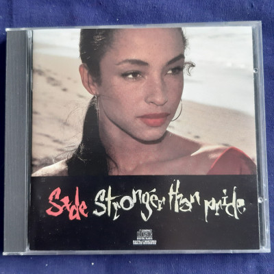 Sade - Stronger Than Pride _ cd,album _ Epic, SUA, 1988 foto
