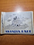 Carte umoristica - aviatia rade- momente si imagni din viata zburatorilor - 1945