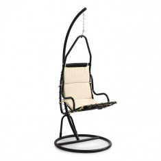 Blumfeldt Serramazzoni Eggchair, scaun suspendat, perna de scaun, crem foto