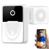 Sonerie cu Interfon Video Smart Wireless fara fir VisionHub&reg;, Camera Video 1080P HD cu Vedere nocturna, Impermeabila IP65, convorbire in 2 sensuri, co