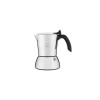 Espressor Forever Moka Perla Inox Inductie 6 cesti
