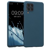 Husa Kwmobile pentru Samsung Galaxy M53 5G, Silicon, Verde, 58043.57, Carcasa