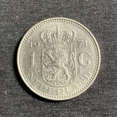 Moneda 1 gulden 1971 Olanda