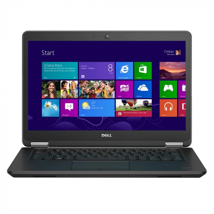 Laptop DELL, LATITUDE E7450, Intel Core i7-5600U, 2.60 GHz, HDD: 128 GB, RAM: 4 GB, video: Intel HD Graphics 5500, webcam, 14&amp;quot; LCD (FHD), 1920 x