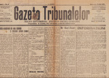 Z404 Gazeta Tribunalelor an I nr 9 1919