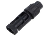 Pin tată 2,5&divide;6mm2 crimpat pe cablu IP68 1,5kV drept MOREK
