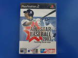 All-Star Baseball 2003 - joc PS2 (Playstation 2), Single player, Sporturi, 3+