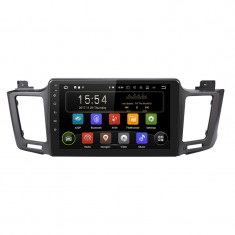 Navigatie Auto Multimedia cu GPS Android Toyota Rav 4 (2012 - 2018), Display 10.1 ", 2GB RAM + 16GB ROM, Internet, 4G, Aplicatii, Waze, Wi-Fi, USB, Bl