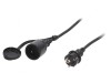 Prelungitor Alimentare 20m 16A Negru, KEL