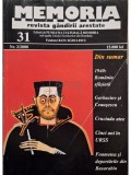 Revista Memoria, vol. 31, nr. 2/2000 (Editia: 2000)