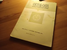 ORTODOXIA REVISTA PATRIARHIEI NR.4 OCT-DEC.1964 TEXTE D.STANILOAE,ENE BRANIȘTE..