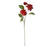 Cumpara ieftin Set 3 flori artificiale verzi rosii 17x10x70 cm