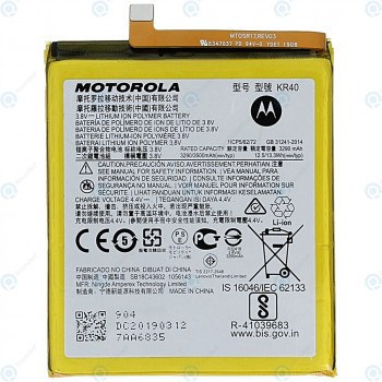 Motorola One Vision (XT1970-1) One Action (XT2013) Moto G8 (XT2045) Baterie KR40 3500mAh SB18C43601 SB18C43602 foto