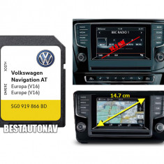 Card navigatie original Volkswagen Discover Media MIB1 Europa V16 2021