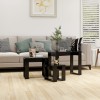 VidaXL Mese suprapuse, 3 buc., negru, lemn compozit