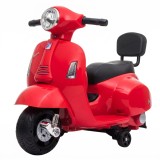 AIYAPLAY Motocicletă Electrică pentru Copii Mini Vespa Gts 7,2 V, 1,5-3 Ani, Roșie | Aosom Romania