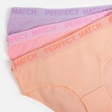 Set Chiloti din Bumbac Ribbed Culori Pastelate pentru Copii, CMCLASS