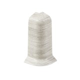 Colt exterior pentru plinta Set 10456-6015, mercur, 52 x 22.5 mm, 2 buc/set
