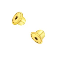 Capacel inchidere Cercei, cu Filet si Protectie, din Aur 14K
