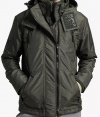 Geaca Superdry Mountain SD Windcheater Jacket m,l,xl neru/verde foto