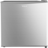 Frigider minibar Tesla RS0400MSE, 43 l, Clasa E, Usa reversibila, H 49.2 cm, Argintiu