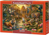 Puzzle 1000 piese Tigers Paradise, castorland